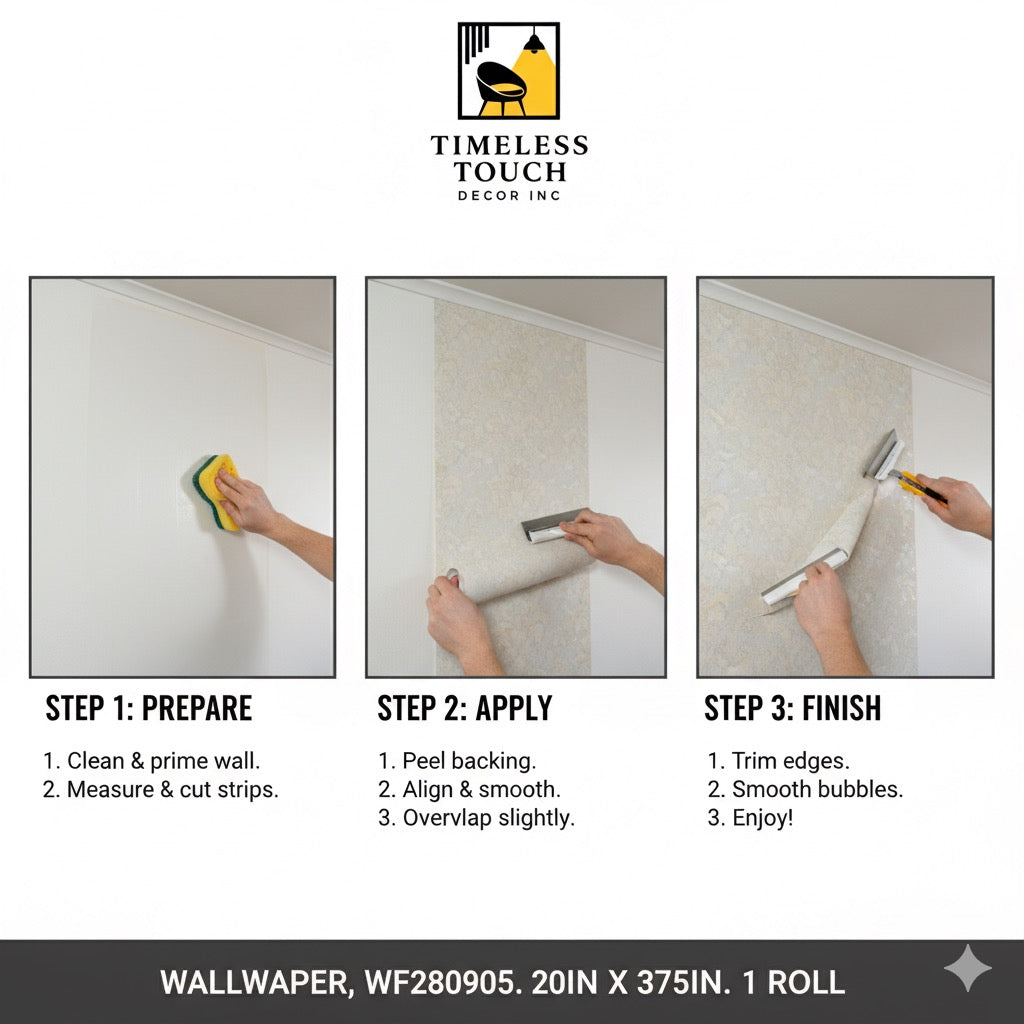 Light Beige Abstract Texture Wallpaper (20IN x 400IN Roll)