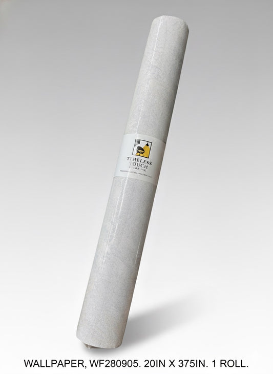 Elegant Cream Damask Textured Wallpaper (20IN x 375IN Roll)