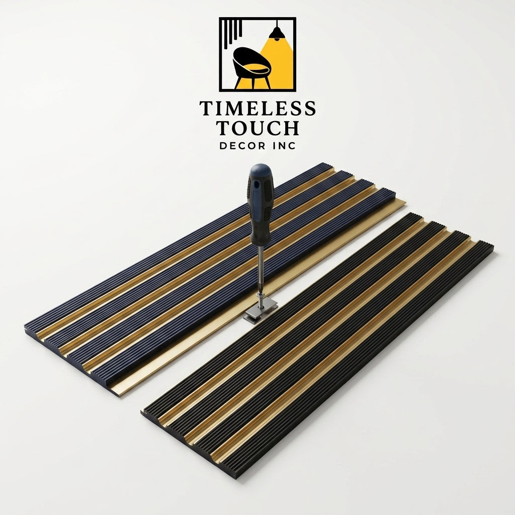 Premium Slatted Wall Panels – Modern Interior Décor