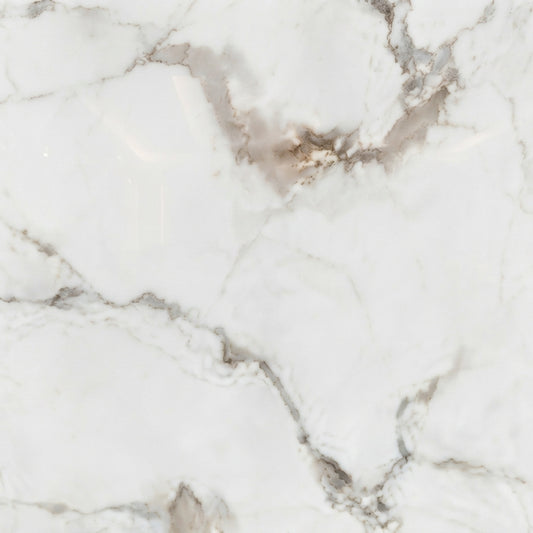 Classic White UV Marble Sheet (9ft x 4ft)