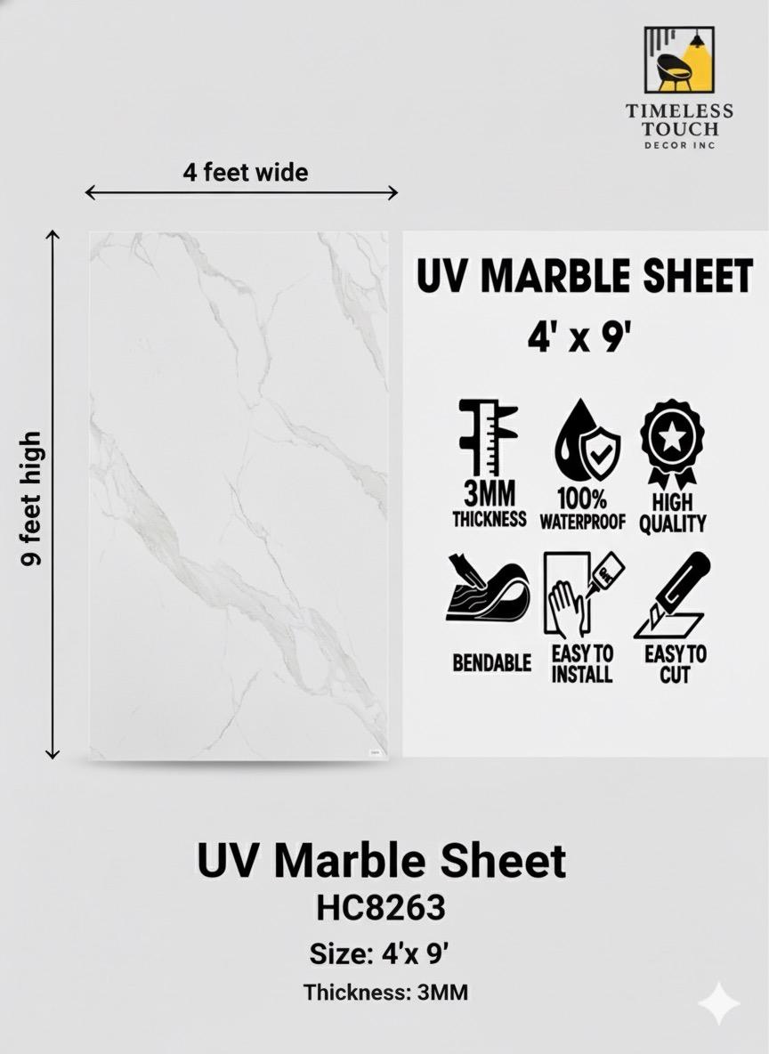 UV Marble Sheets, Royal Steak