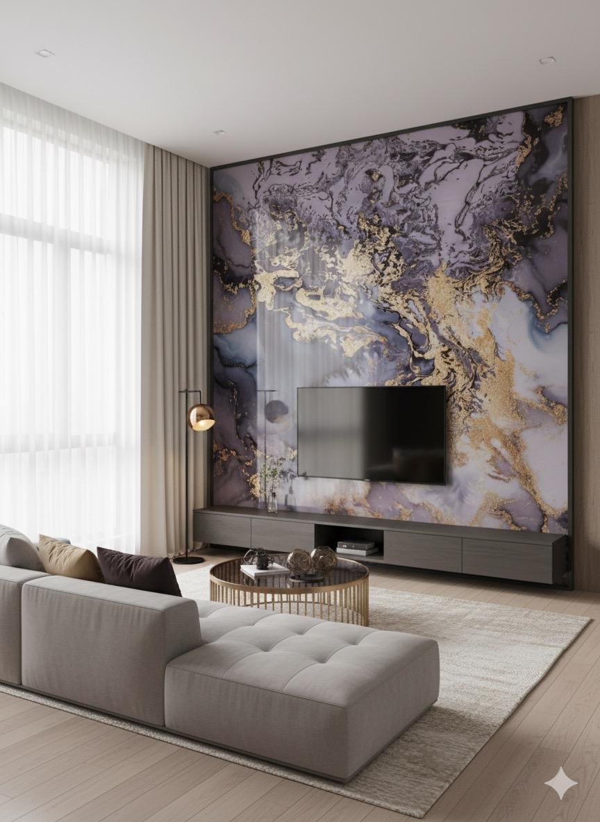 UV Marble Sheets, Deluxe Gray