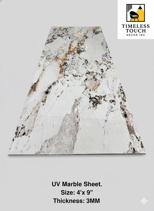 UV Marble Sheets, Desert Silk