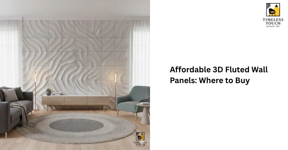 Affordable 3D Fluted Wall Panels: Where to Buy