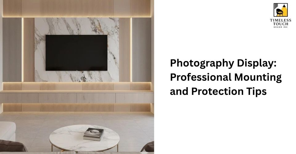 Photography Display: Professional Mounting and Protection Tips