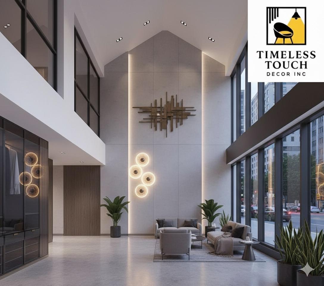 White 3D Fluted Geometric Wall Panel (Optical Cube Design)