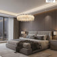 Luxury Two-Tier LED Crystal Flower Chandelier (Modern Glam Statement)