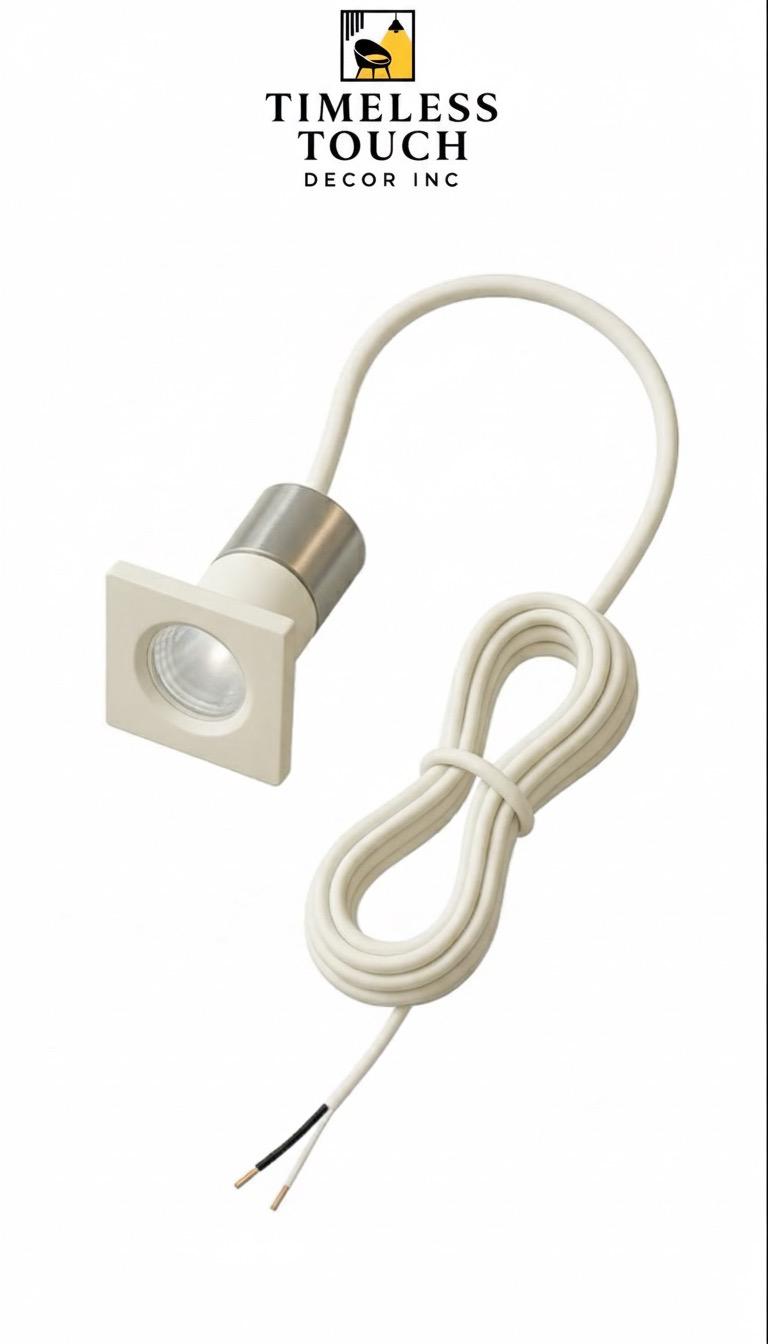 WPC Accessory LED Spot Light - 3000K Warm White (White Head)