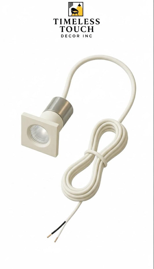 WPC Accessory LED Spot Light - 3000K Warm White (White Head)