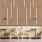 Luxury Black & Gold Split Accent Wall Panel (Flute & Cracked Texture)