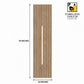 Luxury Black & Gold Split Accent Wall Panel (Flute & Cracked Texture)