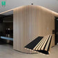 Luxury White Marble & Gold Split Accent Wall Panel (Flute & Cracked Texture)