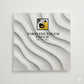 3D White Interlocking Geo-Shatter Wall Panel (Abstract Triangular Texture)