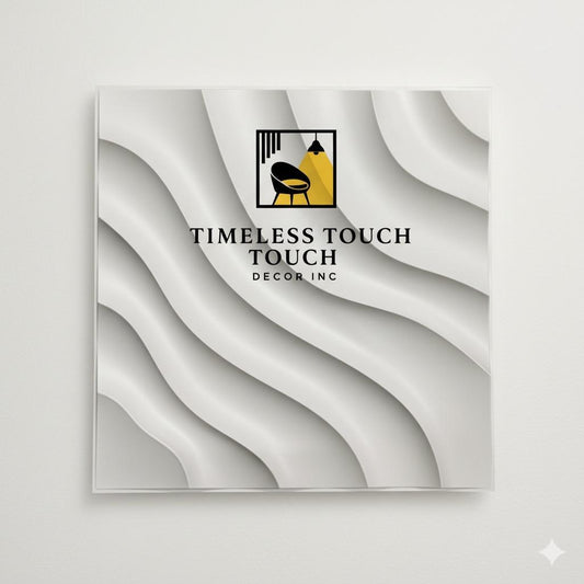 3D White Interlocking Geo-Shatter Wall Panel (Abstract Triangular Texture)