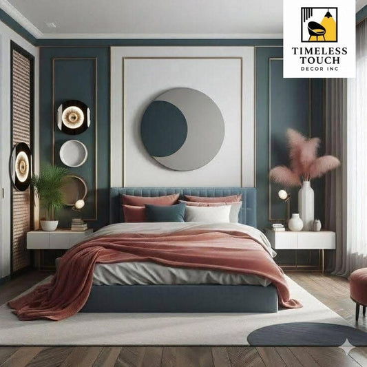 Modern Organic Gold LED Wall Sconce (Textured Accent Light)