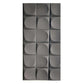 Architectural 3D Modular Quadrant Wall Panels (Pure White/Light Gray)