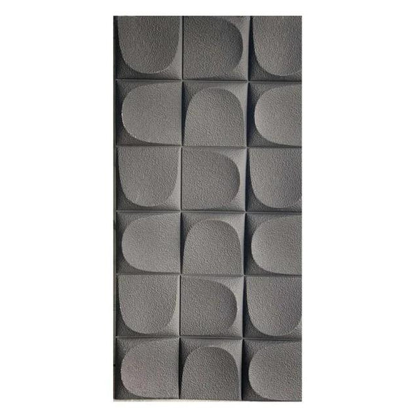 Architectural 3D Modular Quadrant Wall Panels (Pure White/Light Gray)