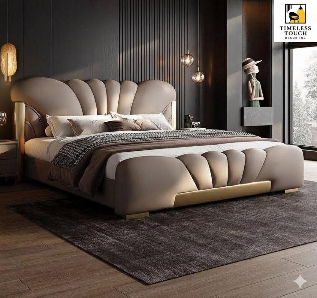 Modern LED Water Ripple Chandelier / Flush Mount - 4 Ring Crystal Effect