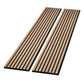 Luxury Black & Gold Split Accent Wall Panel (Flute & Cracked Texture)