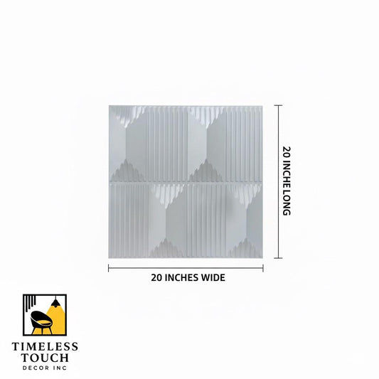 Warm Oak Wood Grain Fluted Wall Panel (Modern Slat Design)