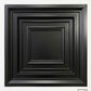 Black Modern Square Decorative Ceiling Panel