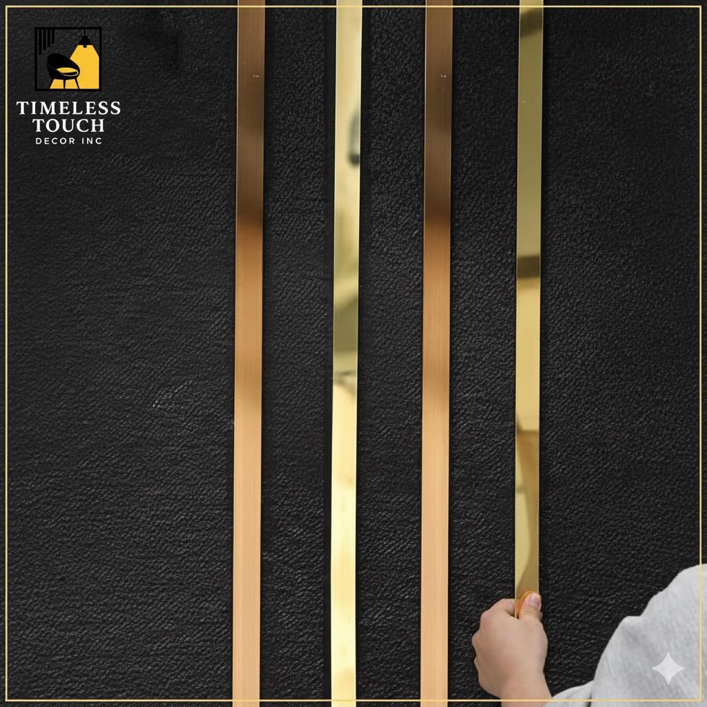 Waterproof Stainless Steel Look Sheet Material - Multi-Color (DIY Accent)