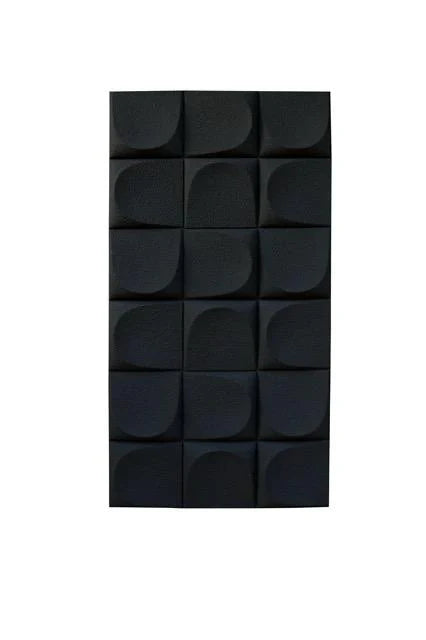 Architectural 3D Modular Quadrant Wall Panels (Pure White/Light Gray)