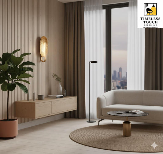 Modern LED Water Ripple Chandelier / Flush Mount - 4 Ring Crystal Effect