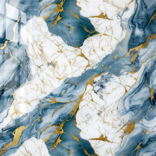 UV Marble Sheet 4' × 8' – 3mm Thickness, MT89136-G