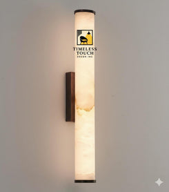 Modern Black & White S-Curve LED Wall Sconce (Minimalist Vertical Light)