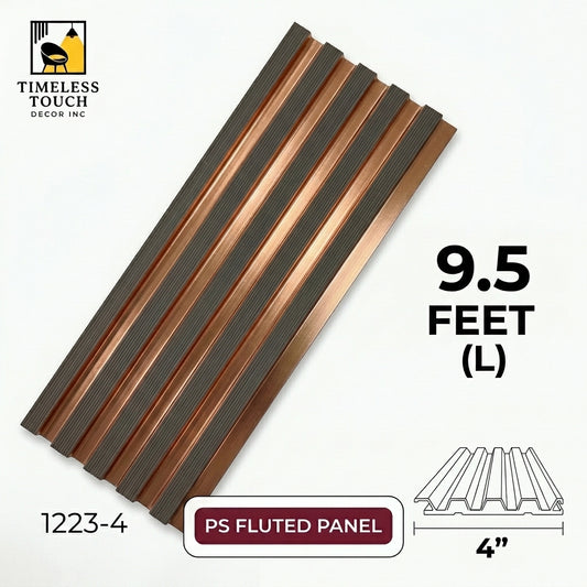 Modern Wood Slat Wall Panel – Installation & Dimensions