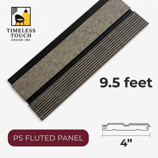 PS Fluted Panel – 9' × 6.2"