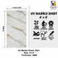 UV Marble Sheets, Twilight gleam (4ft x 8ft)