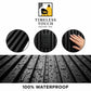 Black Wood WPC Fluted Wall Panel – 10 FT Decorative Waterproof Interior Wall Cladding