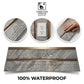 (Metallic Bronze / Silver Striped Dual-Tone Panel)