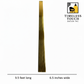 Luxury Polished Gold Fluted Wall Panel (High-Gloss Metallic Slat)
