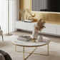 Luxury Polished Gold Fluted Wall Panel (High-Gloss Metallic Slat)