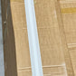 Luxury Fluted Brass Wall Panel Accent Trim (Reeded Metallic Finish)