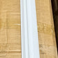 White Classic Fluted Casing / Panel Cap Trim Molding