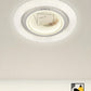 Kids' Heart-Themed LED Ceiling Light (Pink & White)