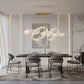 Luxury Abstract Crystal Knot Chandelier (Modern Sculptural Design)