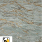Luxury Blue-Gray Marble Peelable Wallpaper with Gold Veins (1.75 FT x 32 FT Roll)