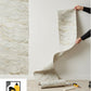 Luxury White & Gray Marble Peelable Wallpaper with Gold Veins (1.75 FT x 32 FT Roll)