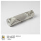 Luxury White & Light Gray Marble Wallpaper with Gold Metallic Veins (20IN x 375IN Roll)
