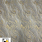 Luxury Geometric Mosaic Wallpaper with Metallic Outline (Gray Marble Texture)
