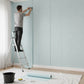 Luxury Bright White Marble Wallpaper with Metallic Gold Veins (20IN x 375IN Roll)