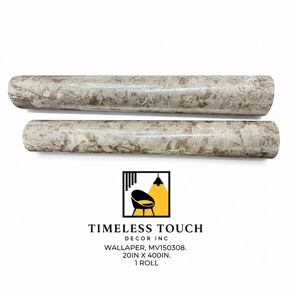 Soft Light Blue Abstract Textured Wallpaper (20IN x 400IN Roll)