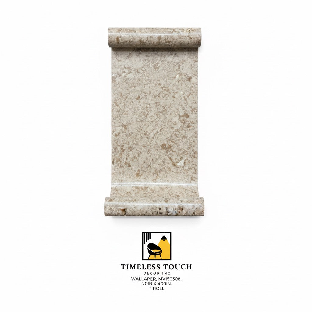 Soft Light Blue Abstract Textured Wallpaper (20IN x 400IN Roll)