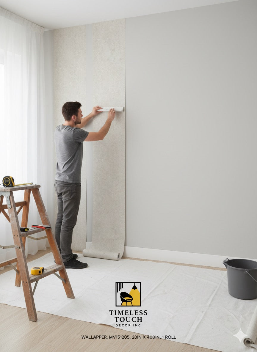 Warm Beige Speckled Texture Wallpaper (20IN x 400IN Roll)