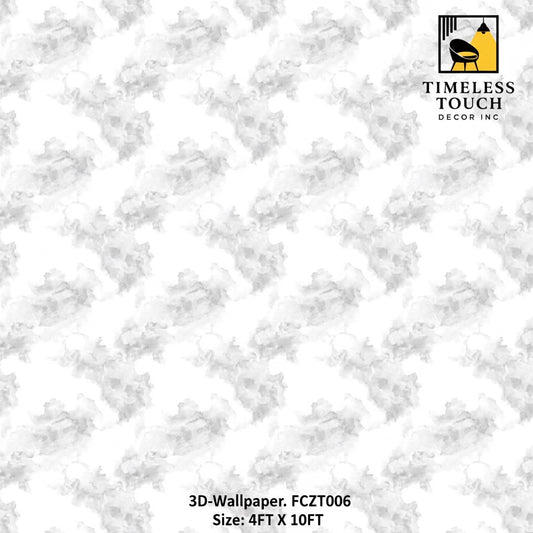 Minimalist Light Gray Textured Wallpaper (20IN x 375IN Roll)